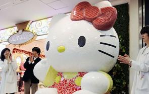 揭晓世界上最大的Hello Kitty