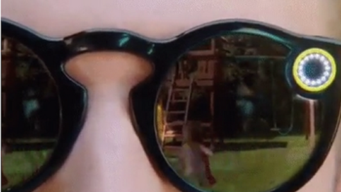 智能眼镜Spectacles：无线视频摄像机集成太阳镜