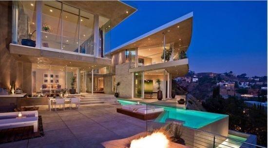 好莱坞山顶上的梦想豪宅 你想去住吗