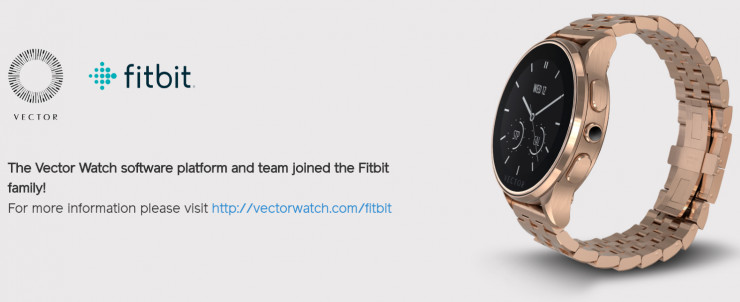 继Pebble之后，Fitbit又收购智能手表厂商Vector