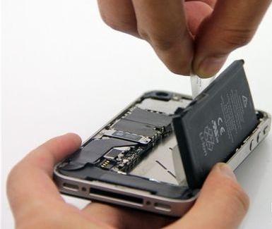 拆苹果手机 更换电池